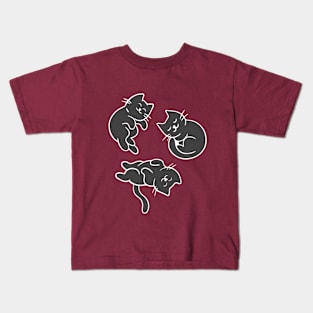 Sleepy Kitties Kids T-Shirt